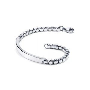Tiffany & Co Women’s Sterling Silver Venetian ID Bracelet 7.5”